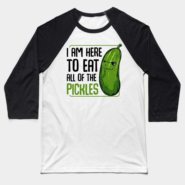 Pickle Baseball T-Shirt by Lumio Gifts